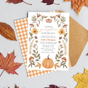 Elegant A Little Pumpkin Autumn Leaves