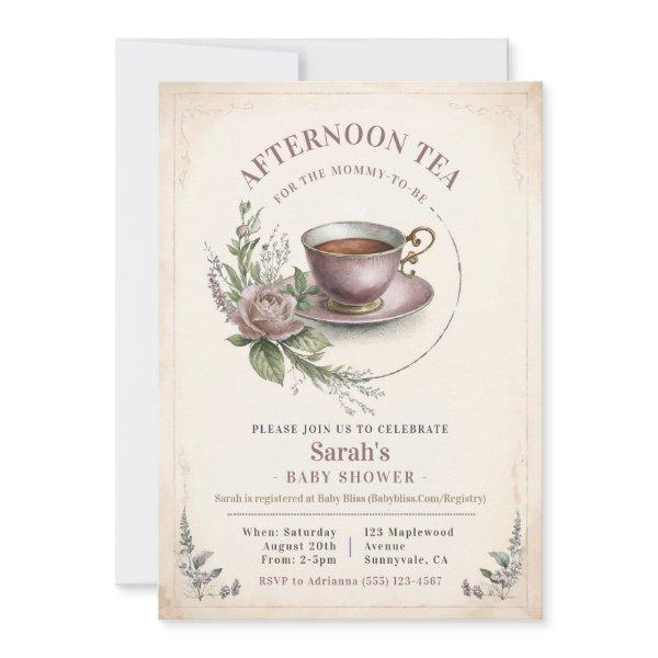 Elegant Afternoon Tea  Girl