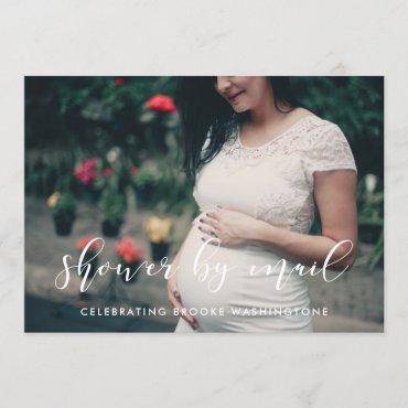 Elegant calligraphy Baby Shower by mail photo