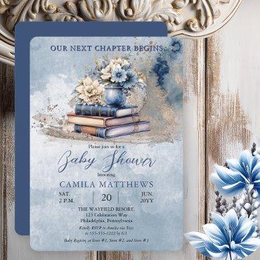 Elegant Floral Books Our Next Chapter