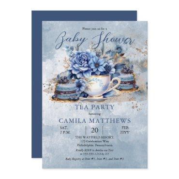 Elegant Floral Teacup