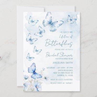 Elegant Lifetime of Butterflies Bridal Shower