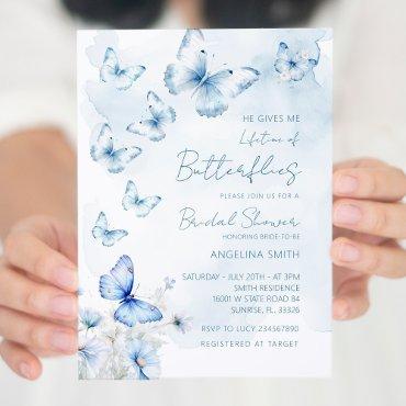 Elegant Lifetime of Butterflies Bridal Shower
