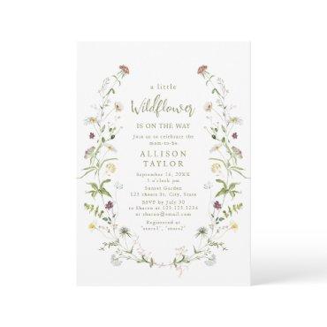 Elegant Little Wildflower Rustic Boho