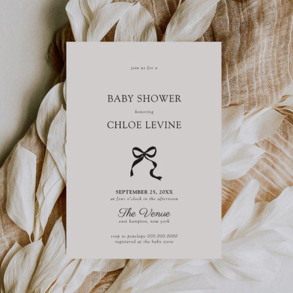 Elegant Minimal Bow