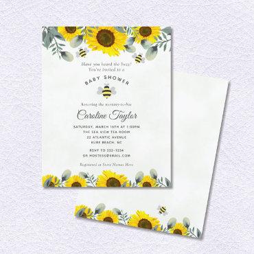 Elegant Mommy to BEE Sunflowers Floral