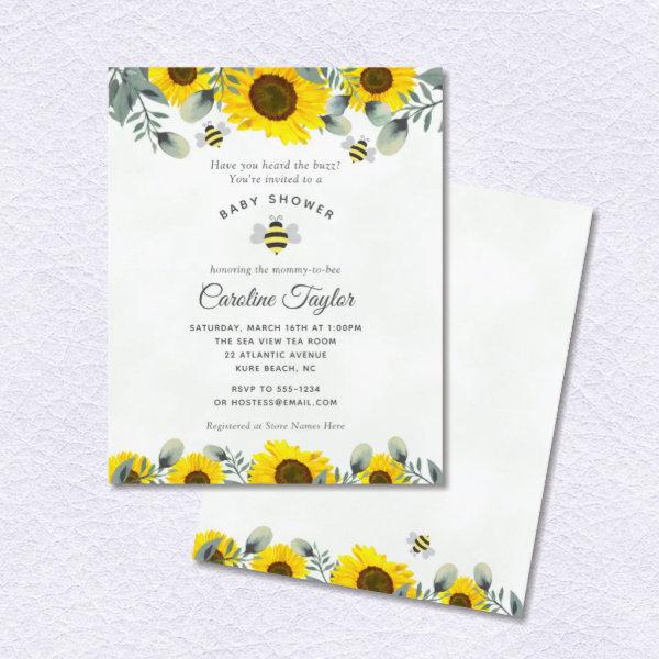 Elegant Mommy to BEE Sunflowers Floral