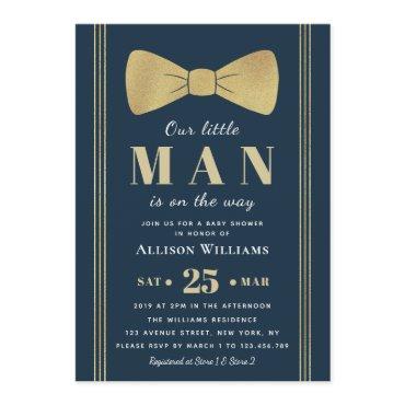 elegant navy little man