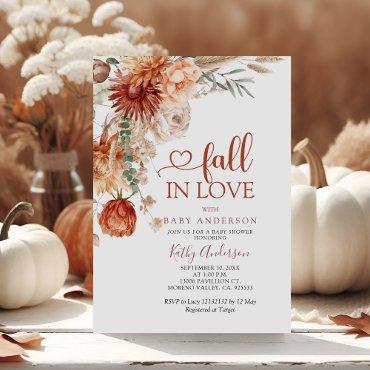 Elegant Rustic Wildflower Fall in Love