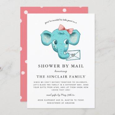 Elephant Baby Girl Shower By Mail