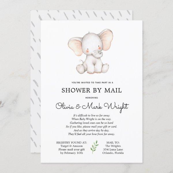 Elephant Baby Shower by Mail