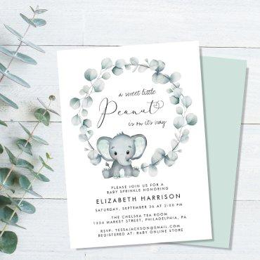 Elephant Eucalyptus Baby Sprinkle
