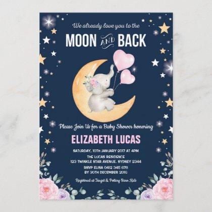 Elephant Love You To the Moon and Back