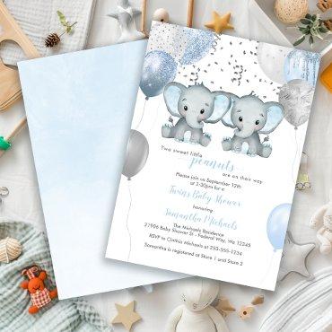 Elephant Twin Boys Balloon