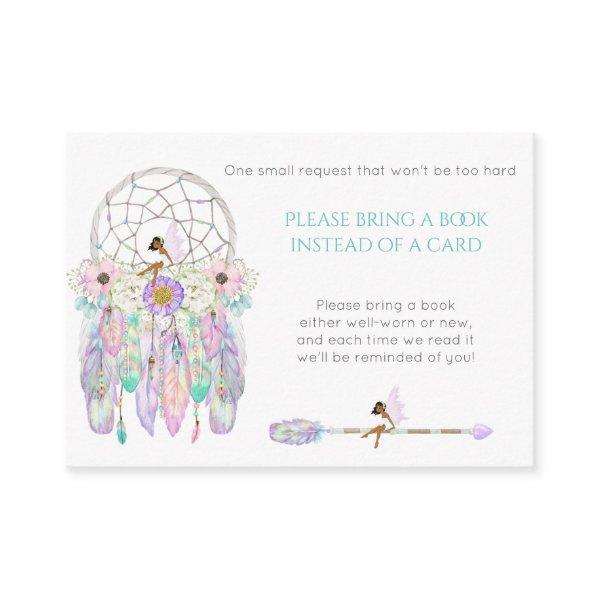 Ethnic Fairy Dream Catcher Shower Book Request Enc Enclosure Card