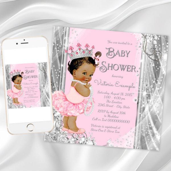 Ethnic Princess Tutu Pink Silver
