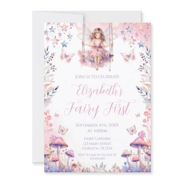 Fairy First birthday Party