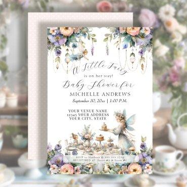 Fairy Garden Tea Party Floral Girl
