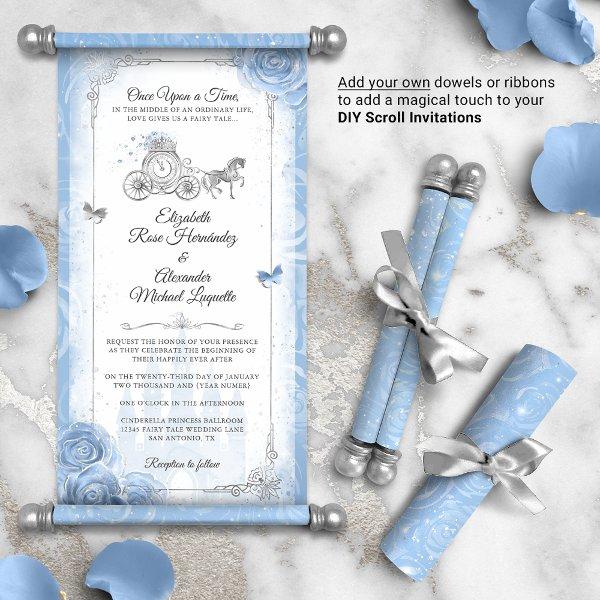 Fairy tale Cinderella Wedding Scroll