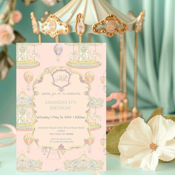 Fairytale Vintage Amusement Park Birthday