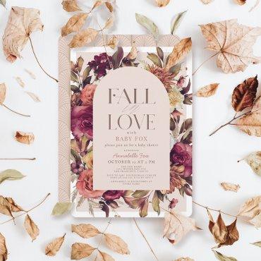 Fall in Love Autumn Wreath Arch Pink