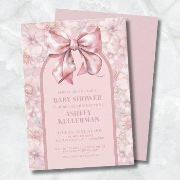 Floral Bow Pink Girl
