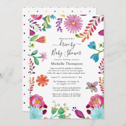 Floral Fiesta Drive By Bridal or