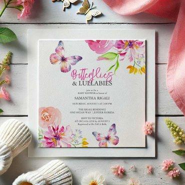 Flowers and Butterfly