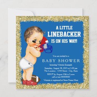 Football Baby Shower Invitation