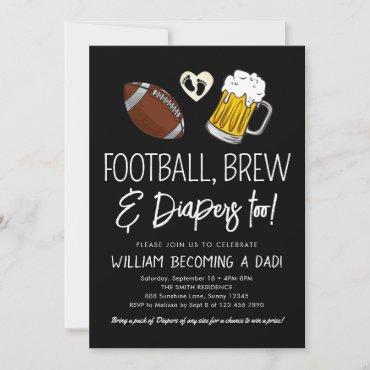 Football & Beer  Chalkboard