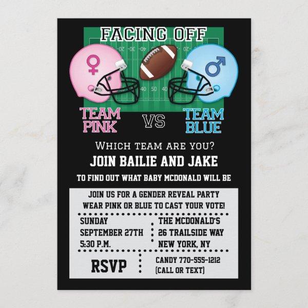 Football Gender Reveal Party