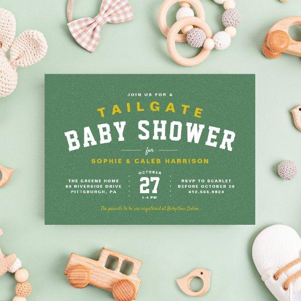 Football tailgate fun yellow