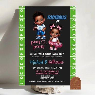 Football Themed Gender Reveal