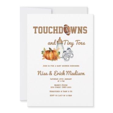 Football Touchdown Tiny Toes Autumn