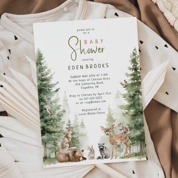Forest Woodland Animals