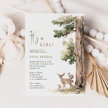 Forest Woodland Animals | Its A Girl!