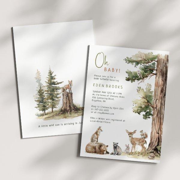 Forest Woodland Animals Oh Baby!