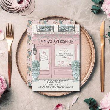 French Bakery Patisserie Paris Pink