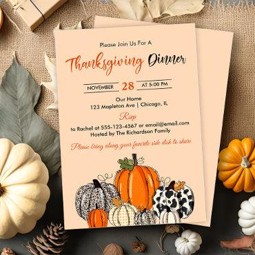 Fumpkin Thankgiving Dinner Party