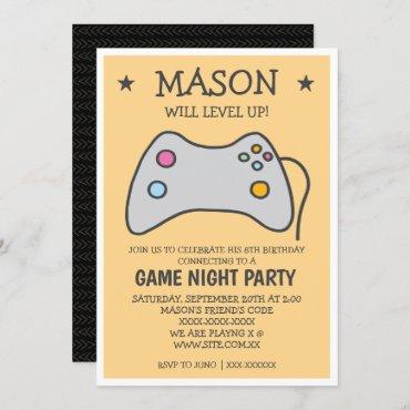 Game Night Birthday Party