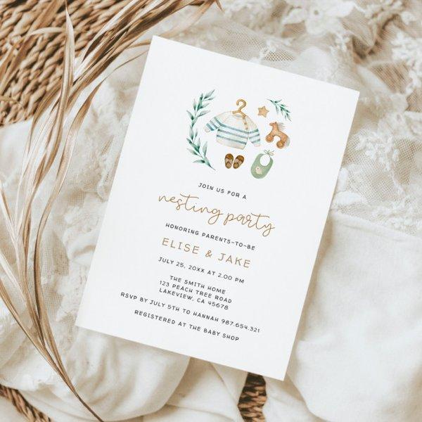 Gender Neutral Vintage Toys Nesting Party