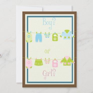 Gender Reveal Party Clothes