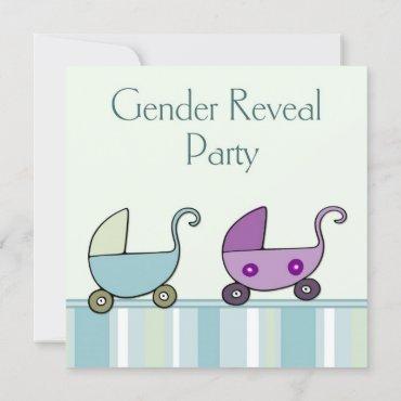 Gender Reveal Party Stroller