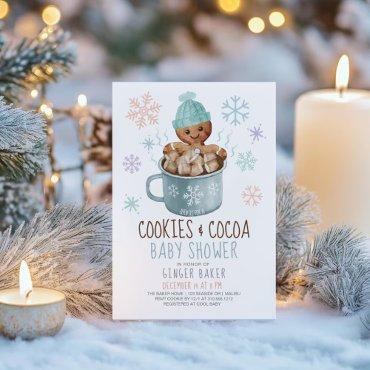 Gingerbread Cookies & Cocoa Winter Boy