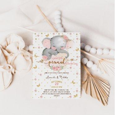 Girl Floral Elephant