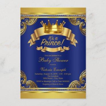 Gold Crown Royal Blue Prince