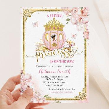 Gold Pink African Princess Carriage
