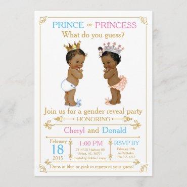 Gold Prince or Princess Gender Reveal