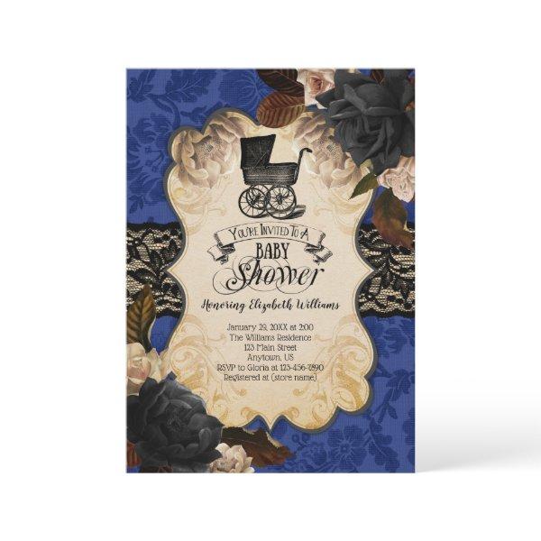 Goth Victorian Blue