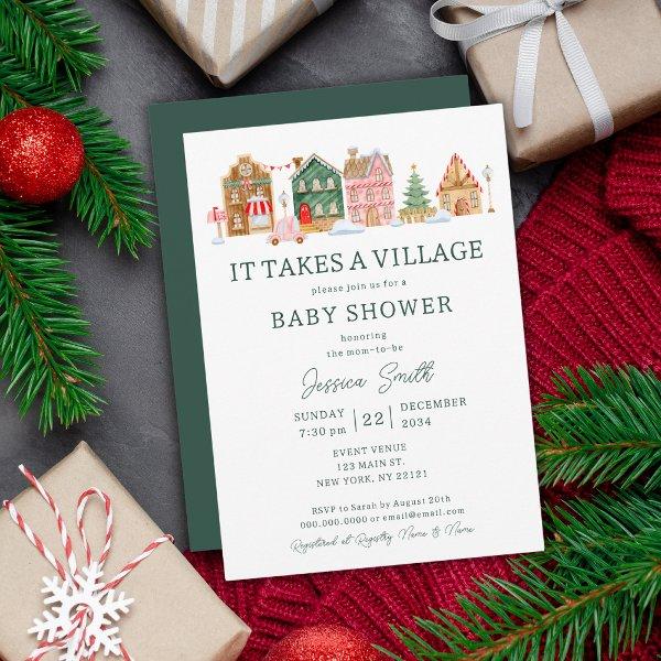 Green It Takes A Village Christmas